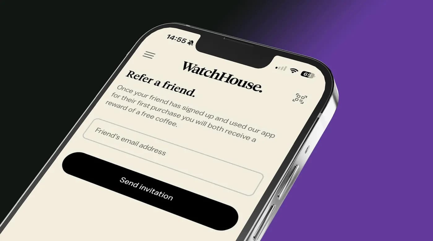 5Loyalty-Kunden-App mit einer digitalen Treuekarte