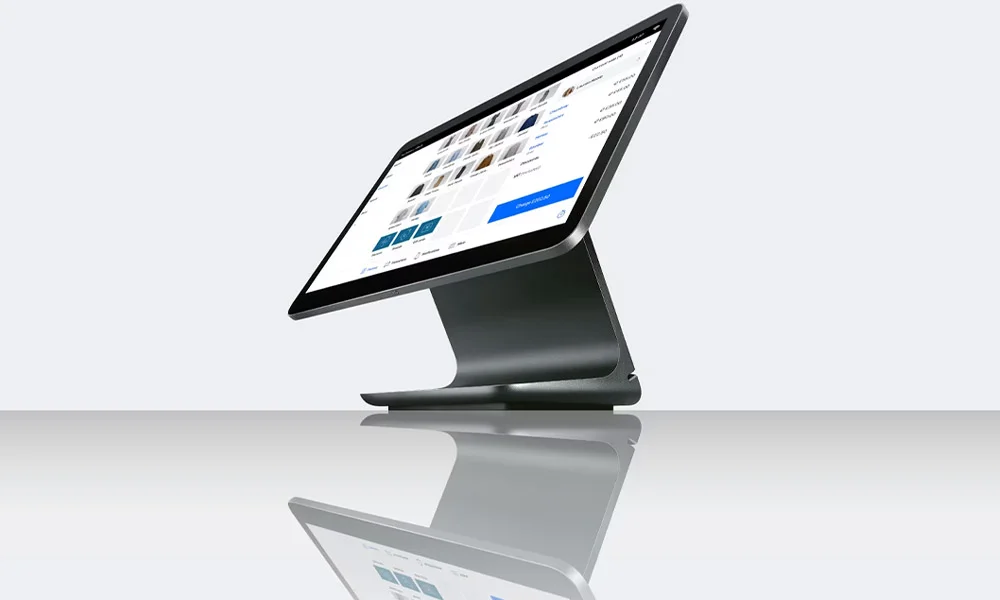 Square Register mit der Kassenansicht für Mitarbeitende